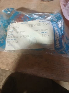NEW GOULDS SHAFT SLEEVE 76798, 126, 21192, 524698 - Picture 1 of 4
