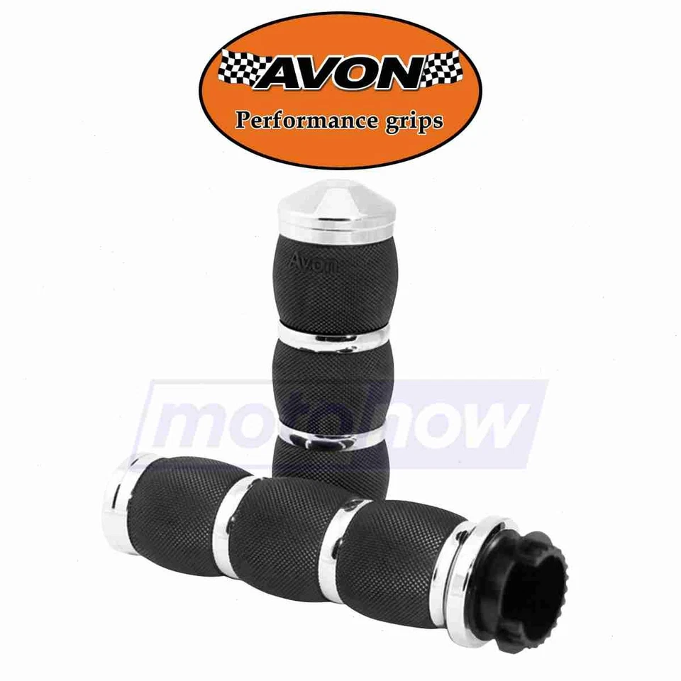 Avon Grips Air Cushioned Metric Grips for 2010-2013 Honda VT1300CR Stateline jo Foto 1 de 4