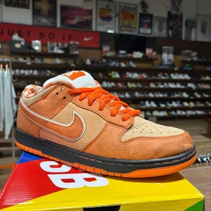 Nike SB Dunk Low 'Orange Lobster' Size 12 - Picture 1 of 8