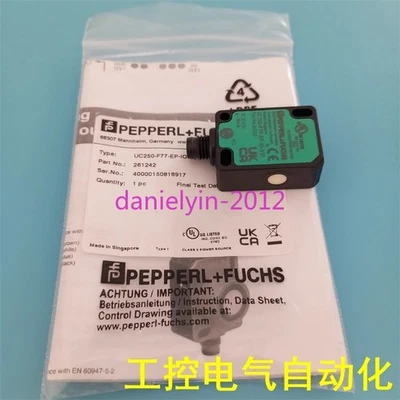 1Pcs New PEPPERL+FUCHS UC250-F77-EP-IO-V31 sensor 261242 - Image 1 of 3