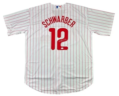 Kyle Schwarber Signed Philadelphia Phillies Nike Jersey (JSA COA) - Image 1 of 3