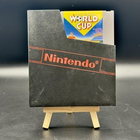 NINTENDO WORLD CUP NES PAL A ITA MATTEL ORIGINAL ITALIAN SLEEVE CARTRIDGE