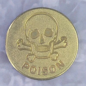 POG Slammer All Brass - Poison Skull - Picture 1 of 2
