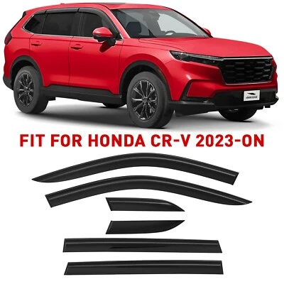 Protectores de lluvia Viseras de ventilación Pantalla para Honda CR-V (CRV) 2023-2025 IRROMPIBLE Foto 1 de 4