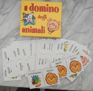Il domino degli animali gioco da tavolo per bambini carte - Foto 1 di 1