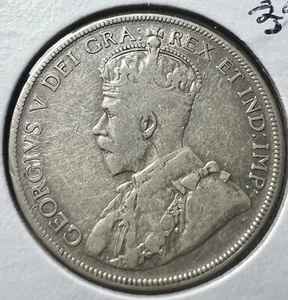 1932 Canada 50 Centesimi - Tiratura molto bassa (19.213) grado superiore - Foto 1 di 2