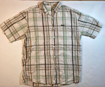 G-Unit Shirt Mens 2XL Plaid Hi Hop Rap Hip Hop Short Sleeve - Image 1 of 4