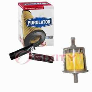 Purolator Fuel Filter for 1974-1981 Dodge Ramcharger Gas Pump Line Air pl