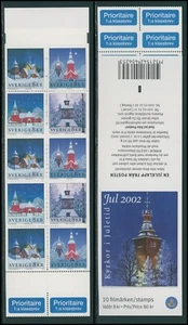 Sweden Scott #2450e MNH BKLT Christmas 2002 Julpost CV$27+ 424021 - Picture 1 of 1