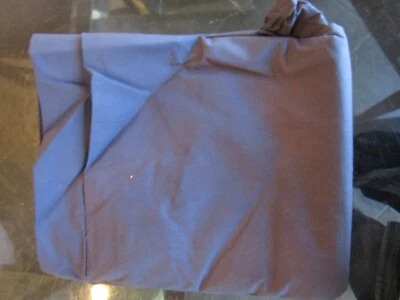 Pottery Barn Queen 400 TC Sábanas Azul Marino Planas Ajustadas Solo Foto Muestra Foto 1 de 2