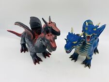 Maidenhead Dragons 2 Toys R Us Fantasy Two Headed Dragons  Blue Red Dragon Toys