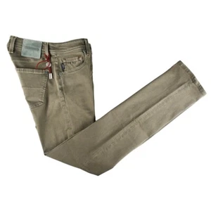 NUEVOS JEANS SARTORIA TRAMAROSSA PARA HOMBRE ALGODÓN PL EA TALLA 28 EE. UU. 44 EU JTS73 - Imagen 1 de 4