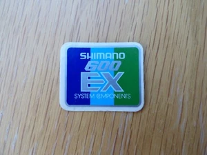 SHIMANO "600 EX SYSTEM COMPONENTS" DECAL/STICKER - NOS - Imagen 1 de 1