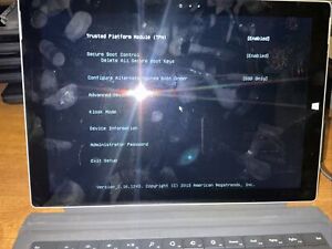 Microsoft Surface 1631 As Is Turns On 256gb (c) Laptop Tablet No Os Read Desc