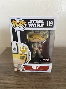 Funko POP! Figura Vinilo Exclusiva de Star Wars: Rey #119 GameStop NUEVA ENVÍO GRATUITO - Imagen 1 de 6