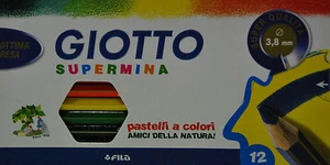GIOTTO SUPERMINE FARBPASTELL 12 STÜCK - Bild 1 von 1