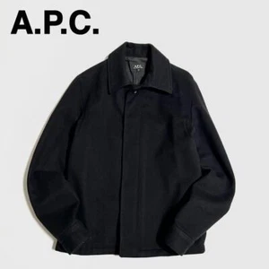A.P.C. Wool Zip-Up Jacket Blouson - Picture 1 of 8