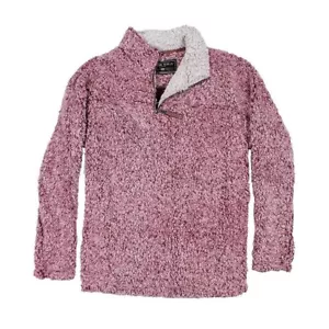 True Grit 1/4 Zip Frosty Tipped Ultra Soft Pile Fleece Jacket, Men’s Size Large - Picture 1 of 4