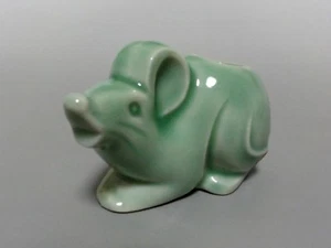 #31 Japanese Good Luck Oriental Zodiac Ceramic Toothpick Holder /NE (NEZUMI) Rat - Picture 1 of 8