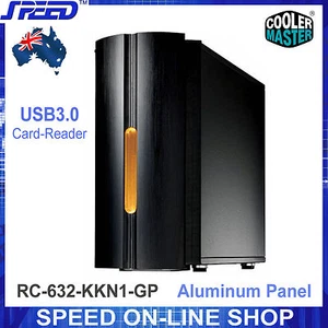 CoolerMaster RC-632-KKN1-GP Black Aluminium PC Case with USB3.0 & Card Reader - Picture 1 of 11