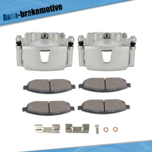 Front Brake Calipers Ceramic Pads Kit For 2006 07 08 09 2010 Jeep Commander - Bild 1 von 6