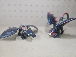 Paquete de 2 figuras How To Train Your Dragon Toothless Deathgripper - Imagen 1 de 8