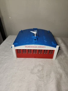 Vintage Plasticville O Scale Airport Hanger Complete  - Picture 1 of 7