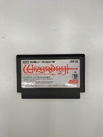 Famicom Software Model Wizardry 3 Knight Of Diamonds Ascii FJh08