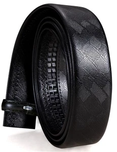 Ratchet Belt Buckles Men without Straps Grey Automatic Click Buckle Designer ... - Picture 1 of 8
