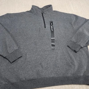Ariat Sweatshirt Men XXL Fleece Pullover 1/4 Zip Workwear Pipeliner Cowboy Rodeo - Picture 1 of 12