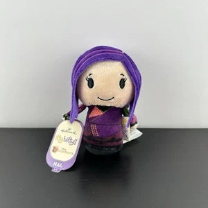 Hallmark Itty Bittys Disney Descendents Mal Plush Stuffed Animal Purple Hair 5" - Foto 1 di 4