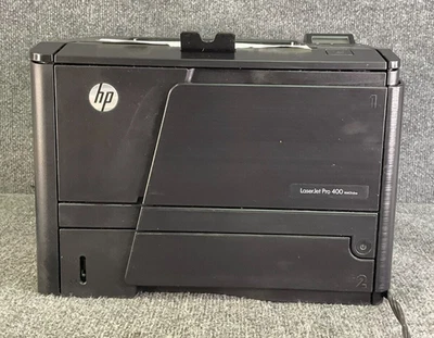 HP LaserJet Pro 400 🖨️ M401DNE Duplex Network Laser Printer – Monochrome – Blac - Image 1 of 4