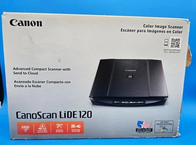 Canon CanoScan LiDE 120 Flatbed Scanner NEW - Image 1 of 4