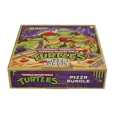 Magic the Gathering Teenage Mutant Ninja Turtles Pizza Bundle inglese - Immagine 1 di 3