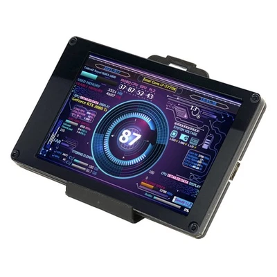 Computer Temp Monitor 3.5 Inch USB Mini Screen Temperature Display PC ZO - Image 1 of 4