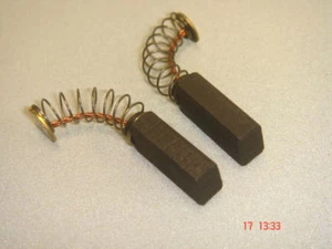 Set of CARBON BRUSHES Size 5mm x 8mm x 15.5mm Long FOR BOSCH DRILL 8 - Picture 1 of 1