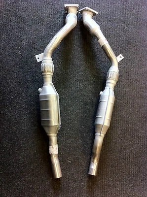 2001-2002 Audi ALLROAD QUATTRO LEFT AND RIGHT SIDE CATALYTIC CONVERTERS - Image 1 of 2