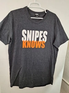 Snipes Knows T-Shirt Erwachsene XL anthrazit grau kurzarm ungetragen - Bild 1 von 2