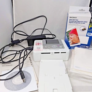 Sony Picture Station Digital Photo Printer DPP FP95 Tested Working + Paper - Picture 1 of 11