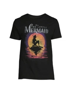 Disney The Little Mermaid Princess Ariel Unisex Vintage Inspired Graphic T-Shirt - Picture 1 of 1