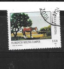 ARGENTINA SC# 1771 1992 HORSE COMMEMORATIVE  USED OLD VINTAGE VF STAMP
