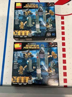 Лот - 2 Новые Битвы за Атлантиду 76085 Аквамен LEGO DC Comics Супергерои Сняты с производства - Изображение 1 из 4