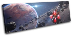 Star Wars Battlefront X-Wing Gaming ARTE DE PARED DE LIENZO ÚNICO Impresión de imágenes - Imagen 1 de 1