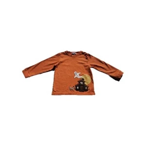 Boys Janie Jack Shirt Size 3T Halloween Ghost - Picture 1 of 5