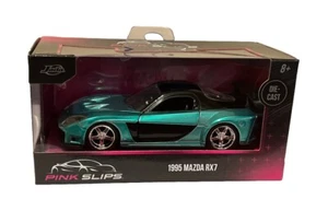 2024 Jada Pink Slips 1/32. MAZDA RX-7 Bj 1995 mintgrün + BONUS Hot Wheels RX-7 - Bild 1 von 5