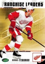 2003-04 Parkhurst Original Six Detroit Red Wings #97 Sergei Fedorov