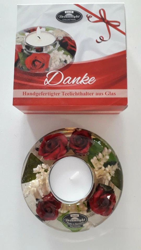 Teelichthalter Dreamlight * Danke  - Bild 1 von 1