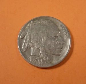 NÍQUEL BÚFALO 1931-S - ¡FECHA DIFÍCIL DE ENCONTRAR! - Imagen 1 de 2