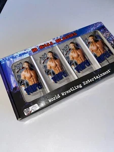 WWE World Wrestling Entertainment Hi Ball Glasses Triple-H Set of 4 - Picture 1 of 8