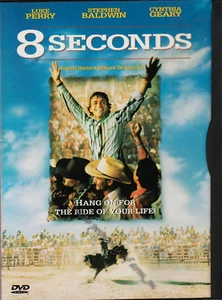 8 Seconds - Luke Perry, Cynthia Geary - (2001 DVD) Very Good Condition - Picture 1 of 2